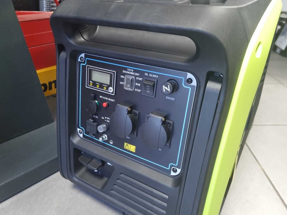 Agregat generator prądotwórczy OPTIMAT IE4500 3,8kW 230V 12V INWERTER