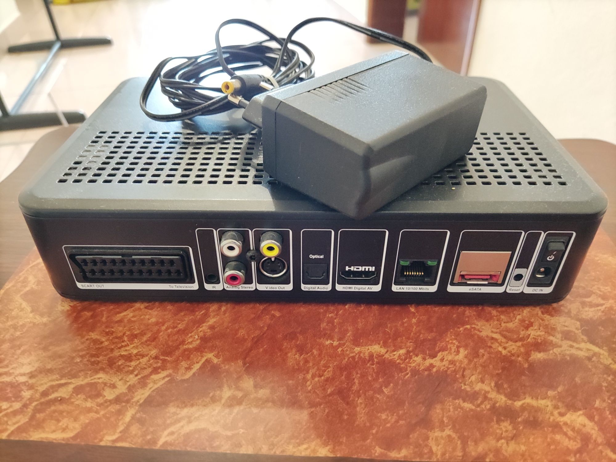 Box de recepção TV