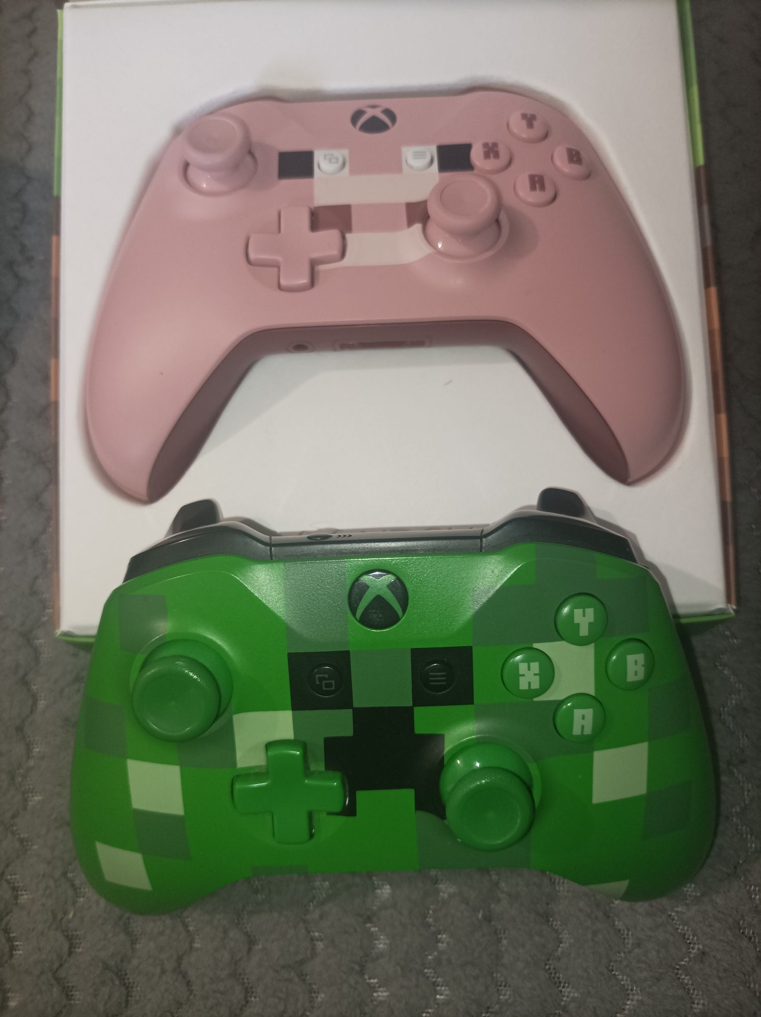 Tylko dziś Pad pady Minecraft pig 2szt limitowane Xbox one s series