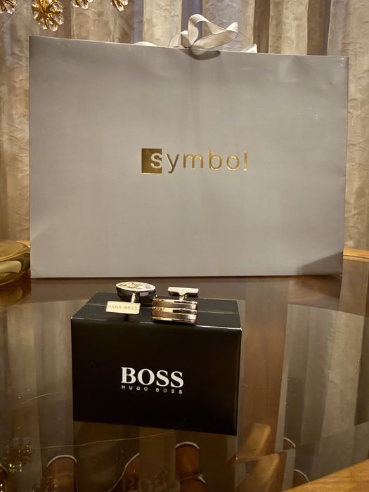 Запонки Boss Оригінал Нові