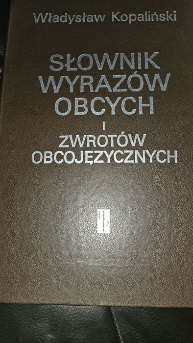 Słownik wyrazów obcych Władysław kopaliński