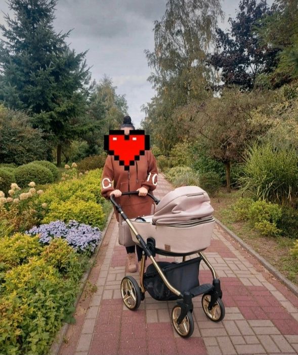 Wózek gondolabi spacerówka zestaw