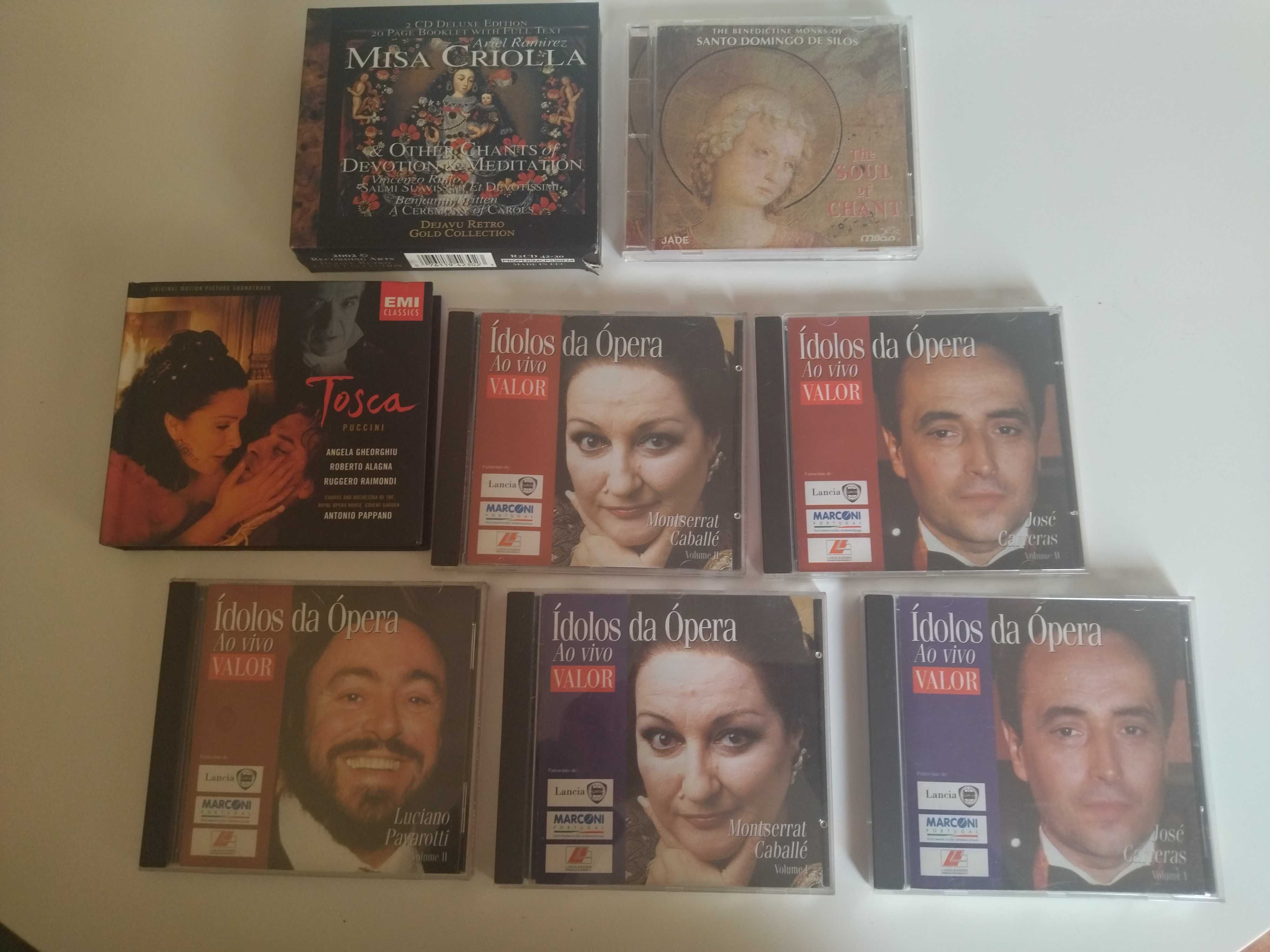 Varios CDs de Opera e canto