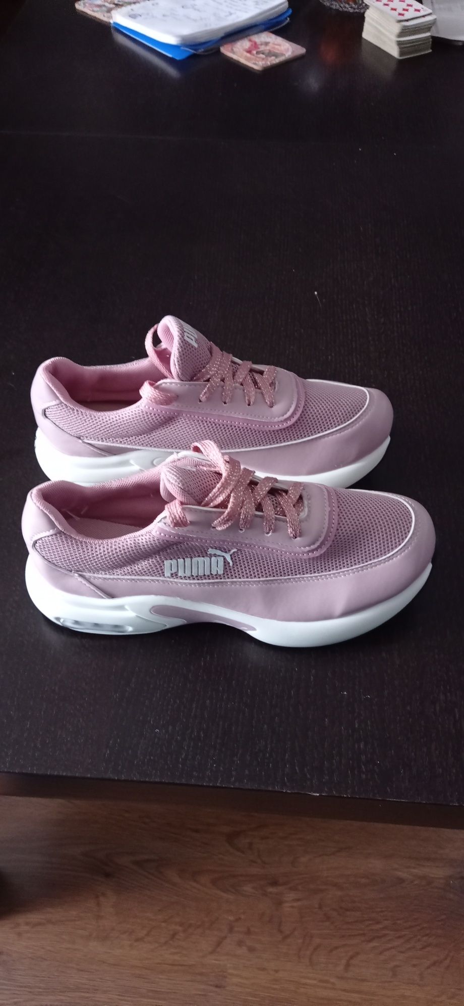 Buty damskie różowe sportowe