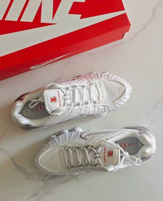 "Buty Trampki" Nike_Shox_TL_White_R.41