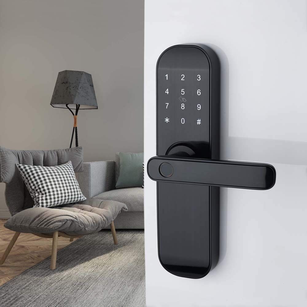 HAIFUAN M20 Bloqueio digital Bluetooth, desbloqueio com cartão, código