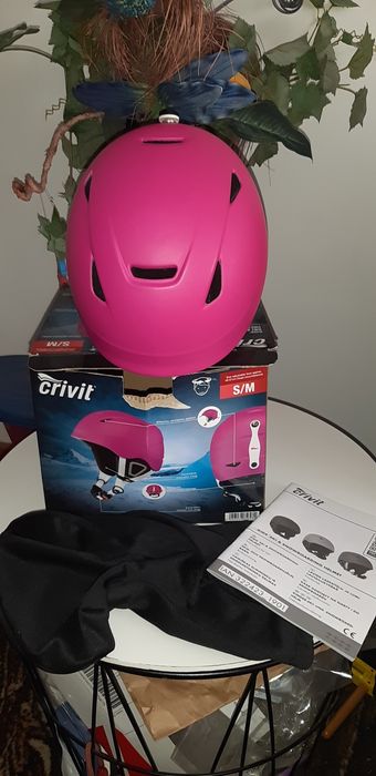 Kask dziecięcy na narty i do snowboardu Crivit S/M