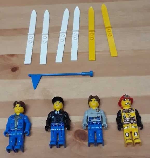 LEGO Placas de Estrada Antigas, Àrvores e Figuras (Usado)