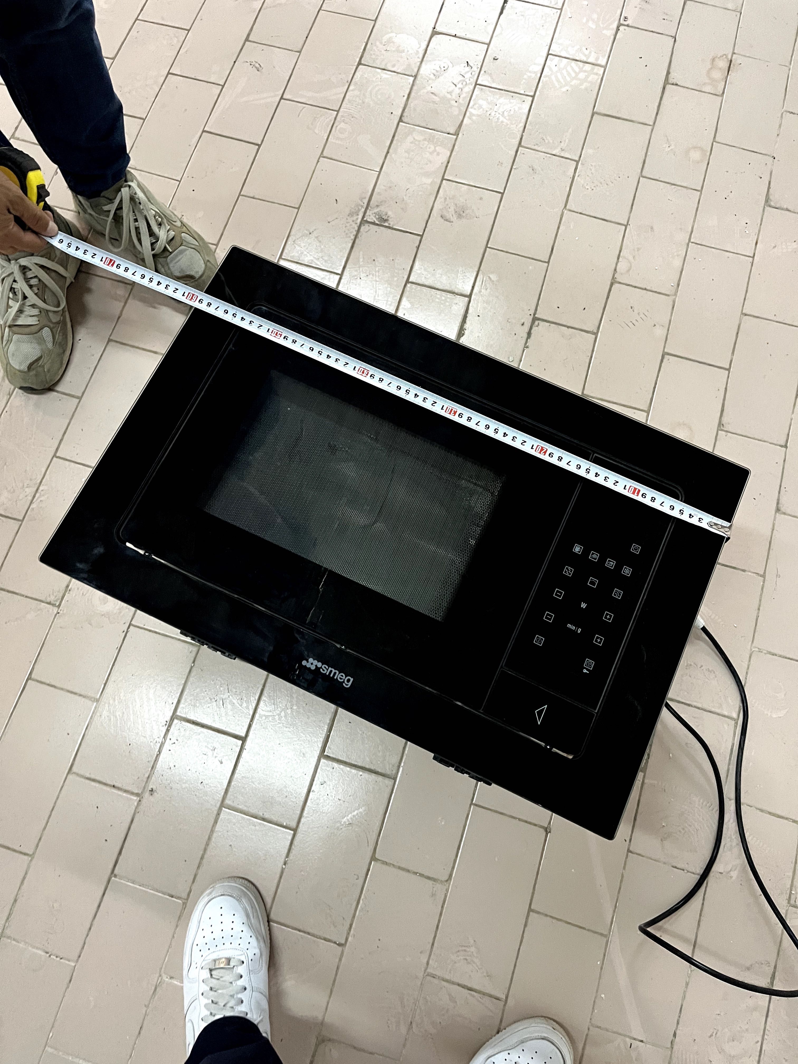 Microondas Smeg de encastrar