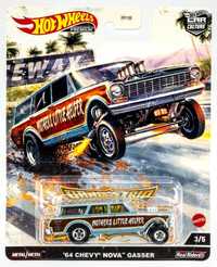 Drag Strip '64 Chevy Nova Gasser  / Hot Wheels Premium Car Culture