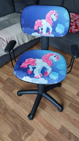 Krzesło obrotowe do biurka dla dziecka fotel