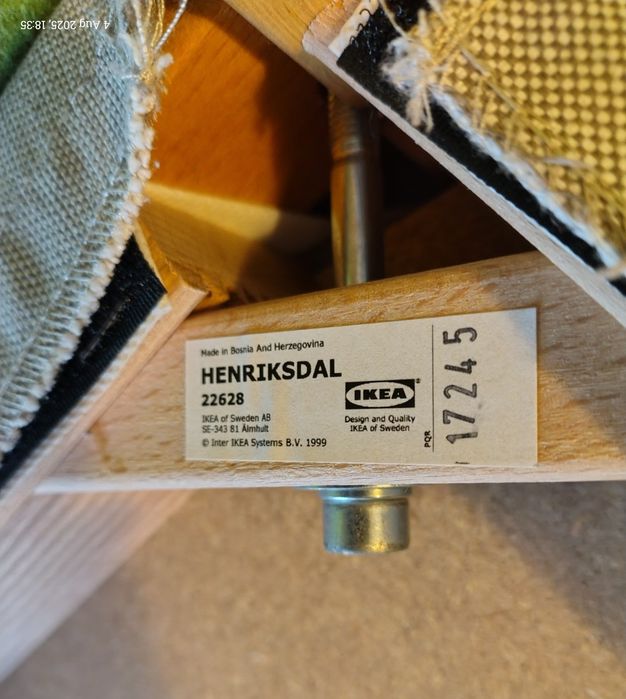 Hokery krzesła barowe IKEA Henriksdal