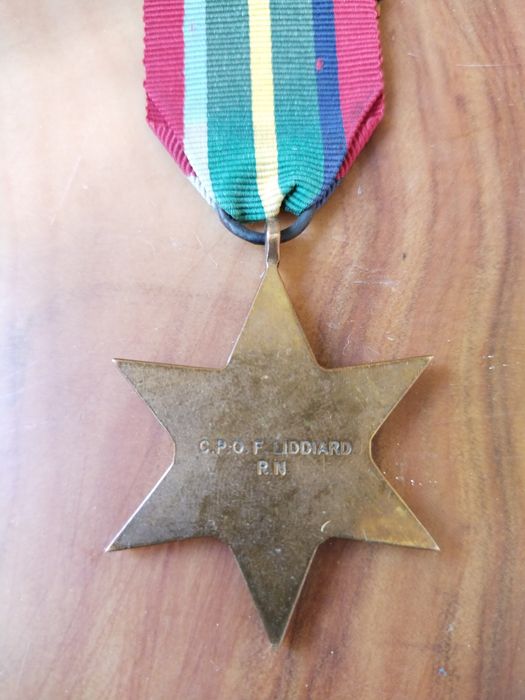 Знак тихоокеанская звезда Великобритания