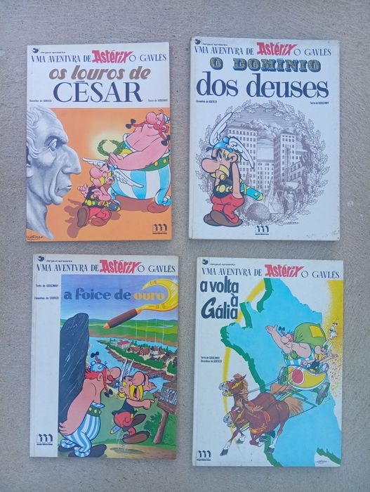 Conjunto de livros do Astérix
