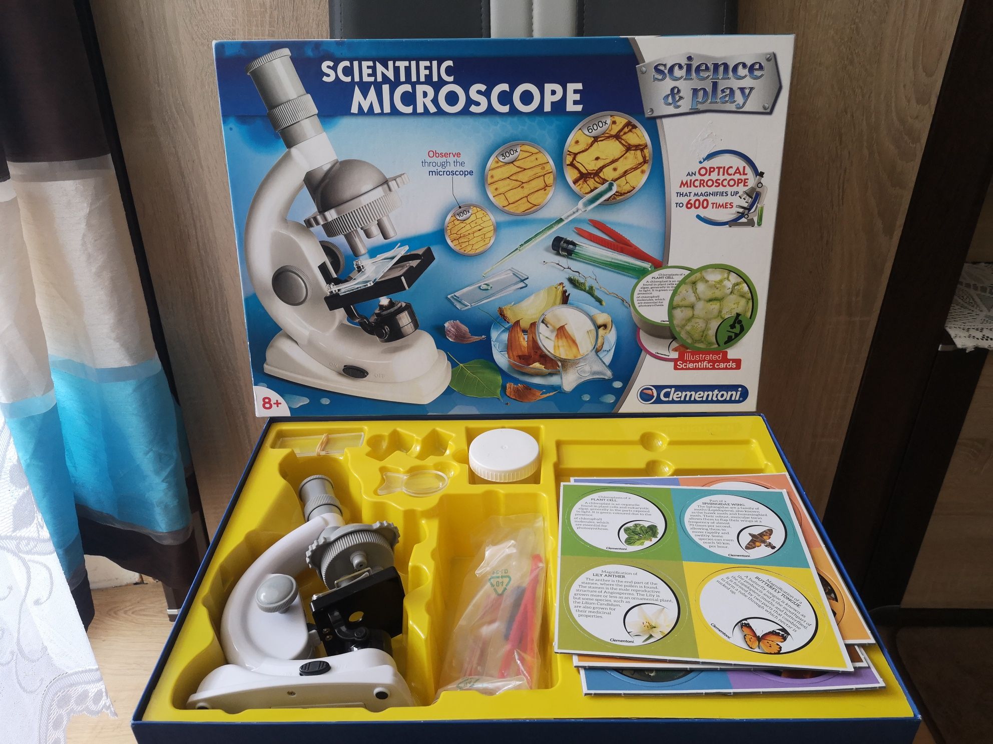 Mikroskop dla dzieci clementoni