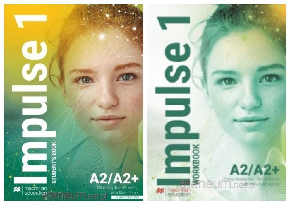 *NOWE* Impulse 1 A2/A2+ MACMILLAN Podręcznik + Ćwiczenia