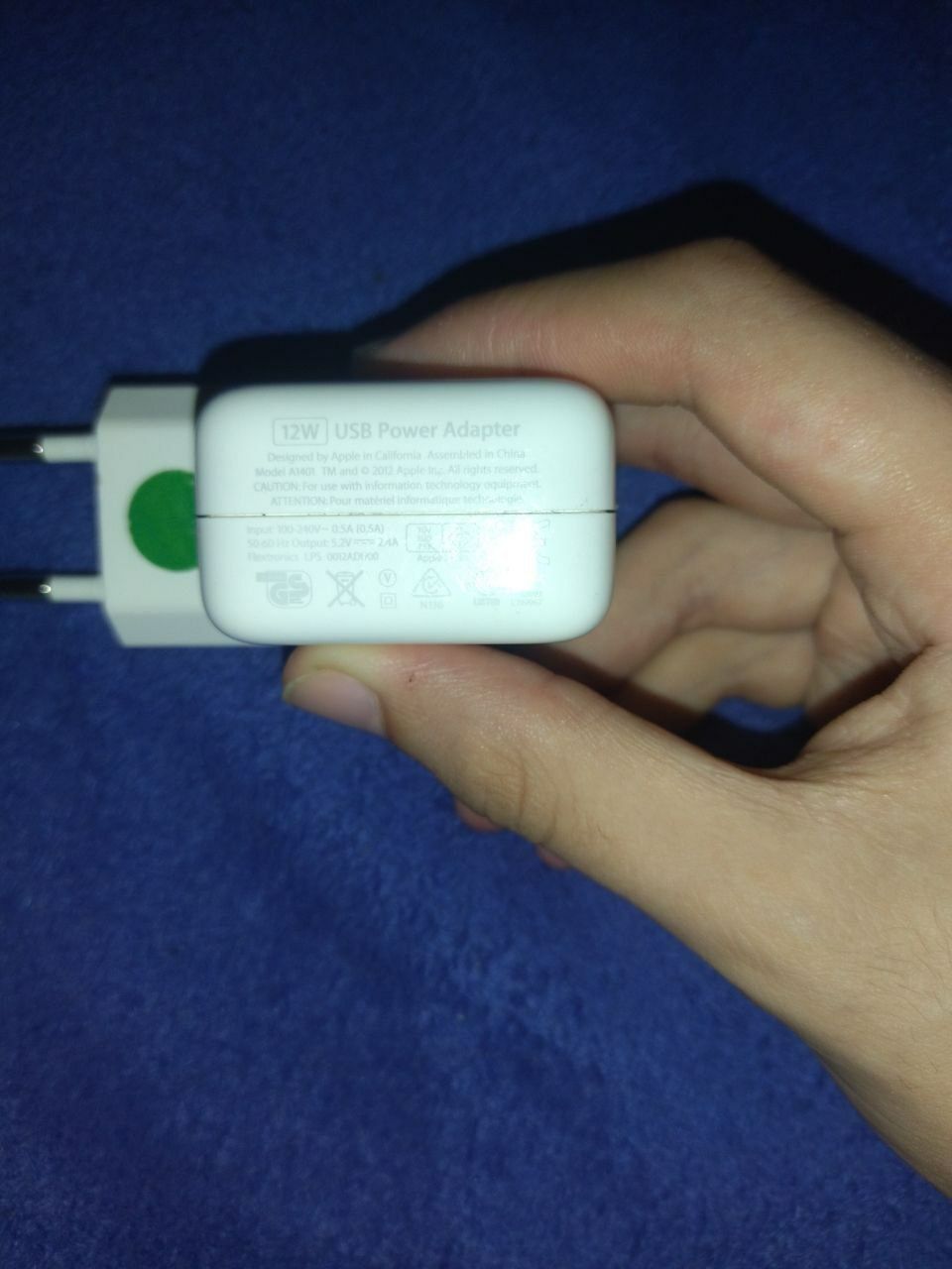 Продам заводское, зарядное устройство Apple 12W USB Power Adapter
Моде