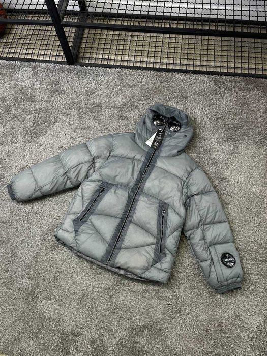 Зимовий чоловічий пуховик c.p. company/palace down jacket
