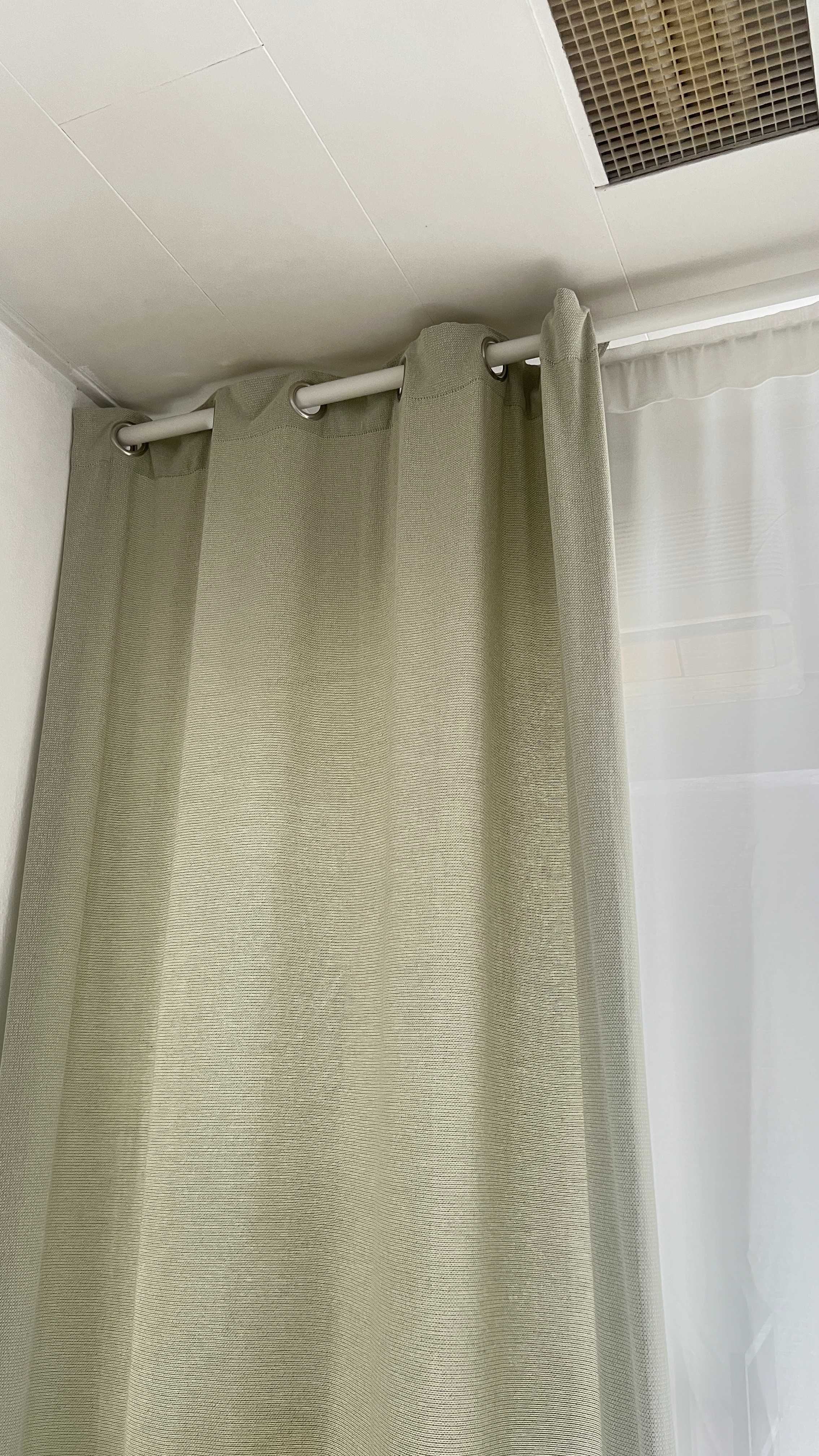 Conjunto de dois cortinados