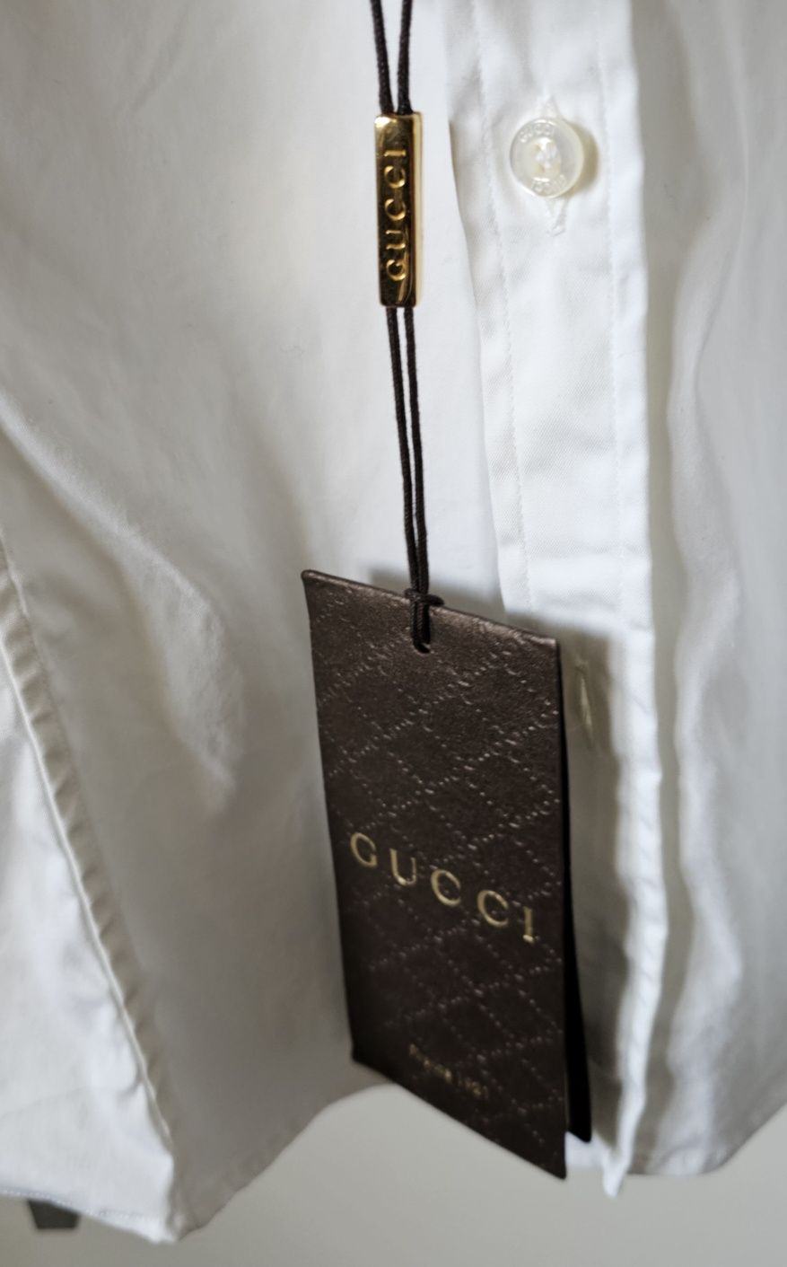 Biała koszula Gucci
