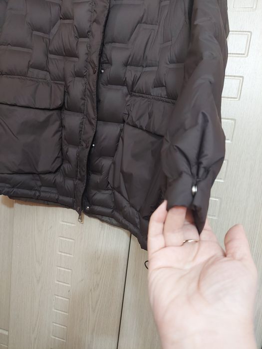 Пуховик, натуральний пух. Оверсайз