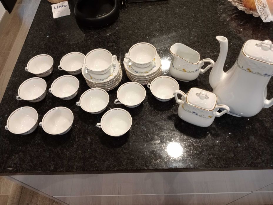 Vista Alegre conjunto de café/chá