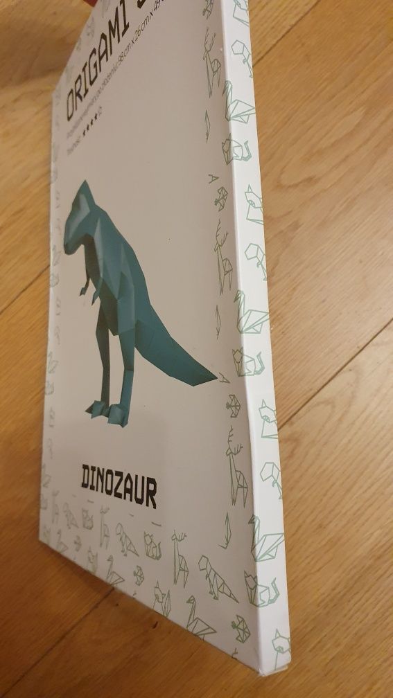 Orygami 3D dinozaur