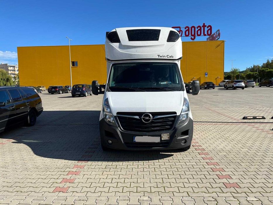 Opel Movano plandeka 8ep webasto klima poduszki firana cena brutto