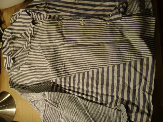 Starocie z PRL - Moda = Bluzka damska RETRO z czasów PRL XL na 170 cm