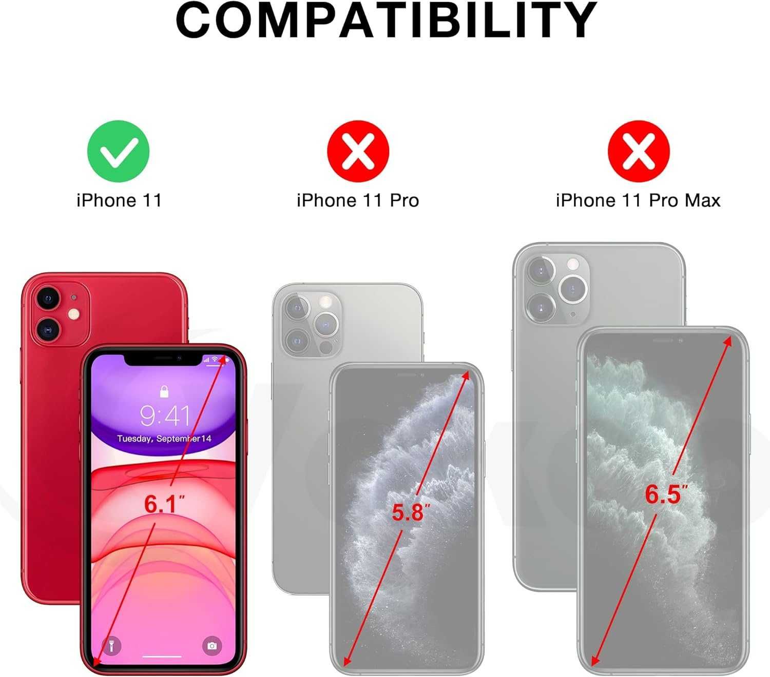 Etui iPhone 11 bezbarwne