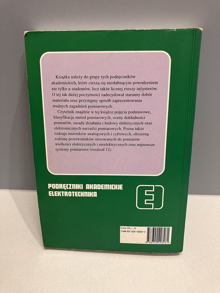 Chwaleba, Poniński, Siedlecki - Metrologia elektryczna