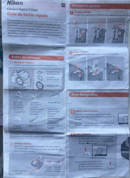 Maquina fotografica Nikon D3000