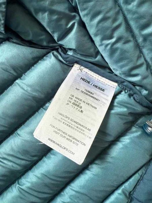 Haglofs Pertex down jacket XS women winter pierze puchowa zimowa