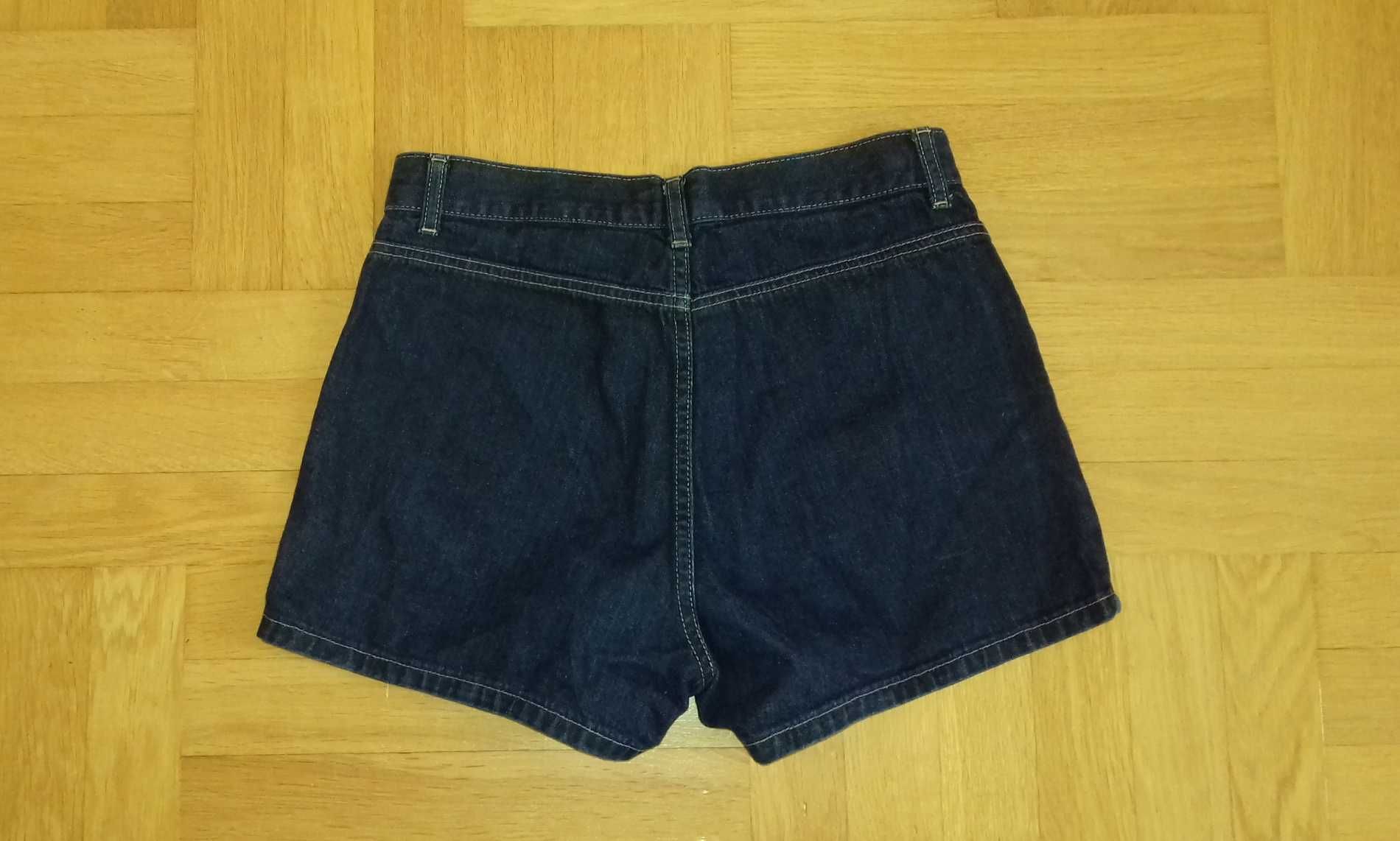 M/L szorty jeansowe GAP krótkie spodenki jeansy wysoki stan