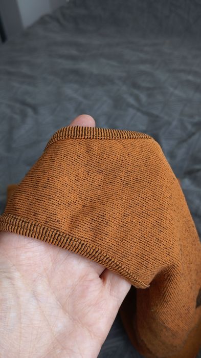 Brązowy crop top