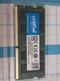 Crucial 16GB ddr4 3200mhz sodimm 1.2v cl22 ct16g4sfra32a.m16fr nowa