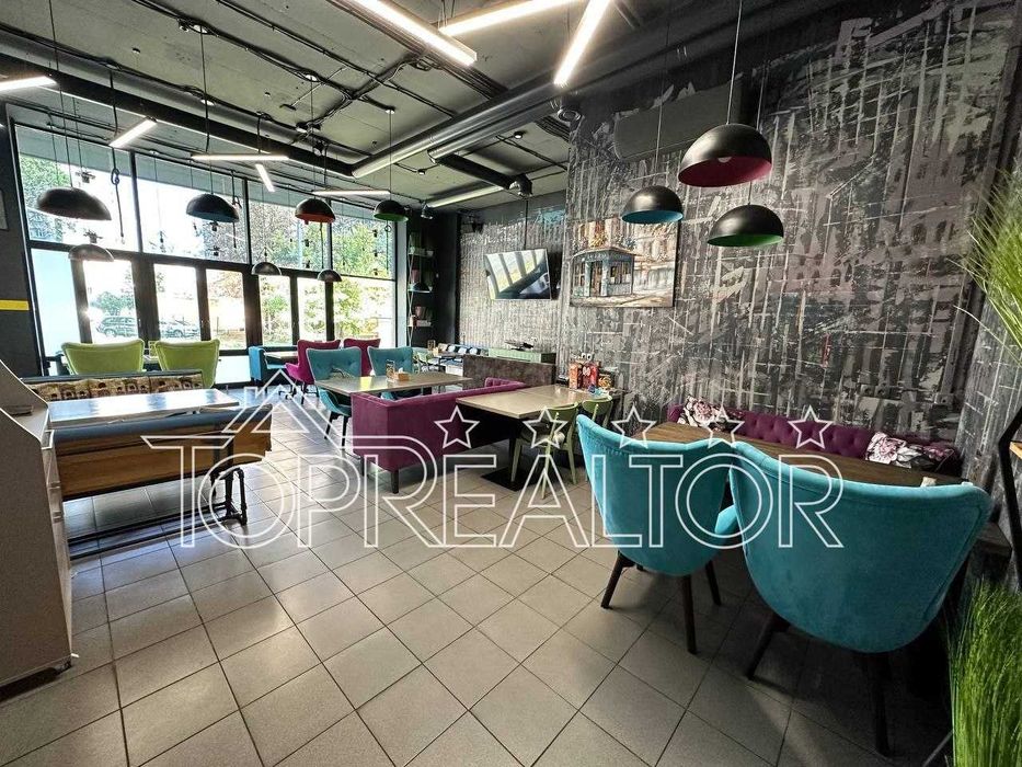 Готовий ресторан з обладнанням та меблями в оренду на Олексіївці.