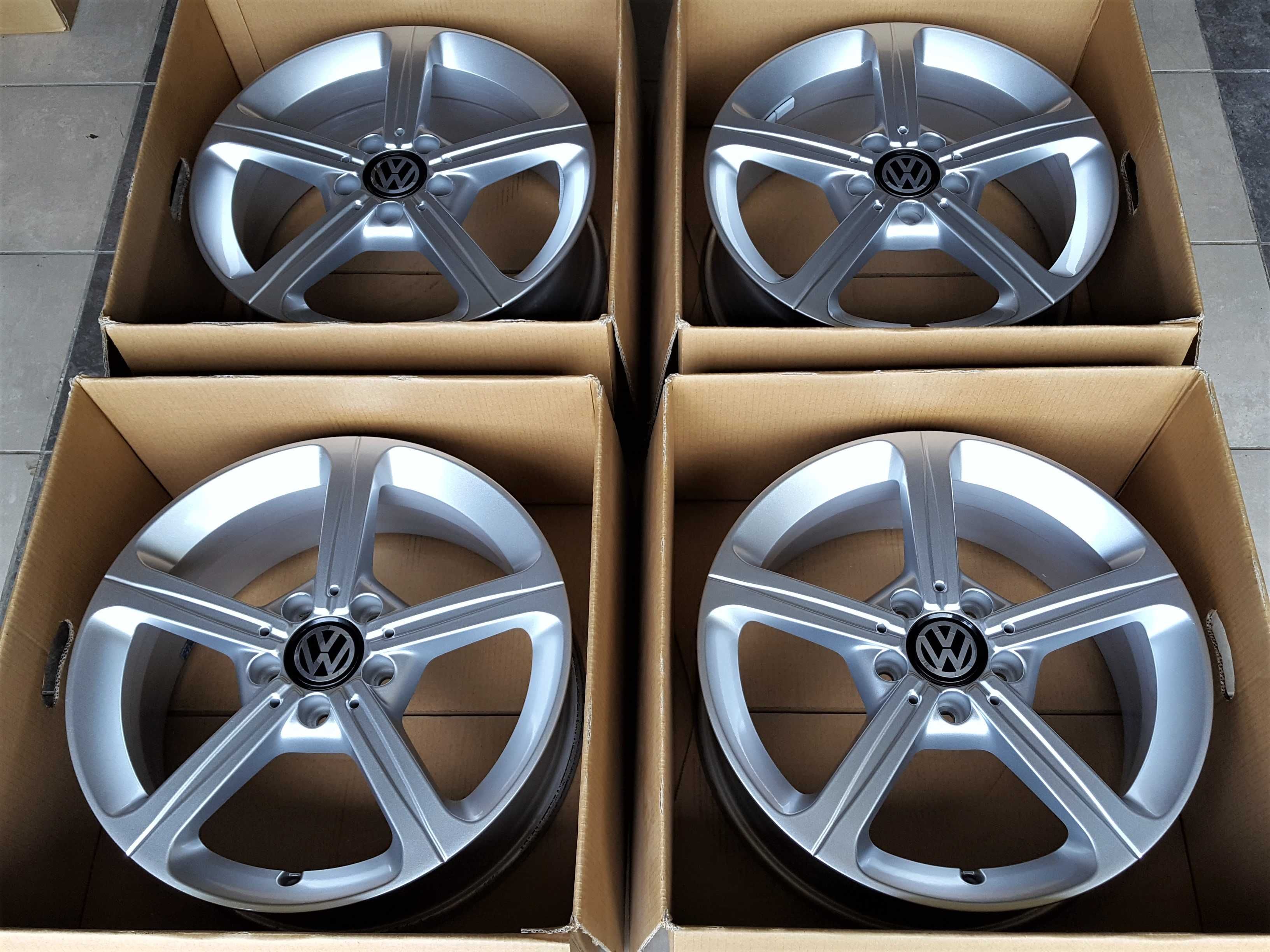 Alufelgi 17 5x112 VW Golf Passat Tiguan Jetta Touran Caddy T-Roc 478#