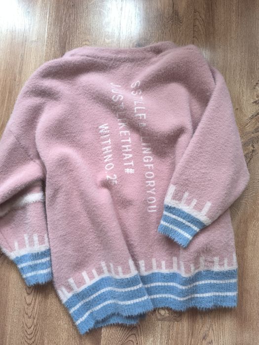 Шикарный пушистый кардиган из альпаки