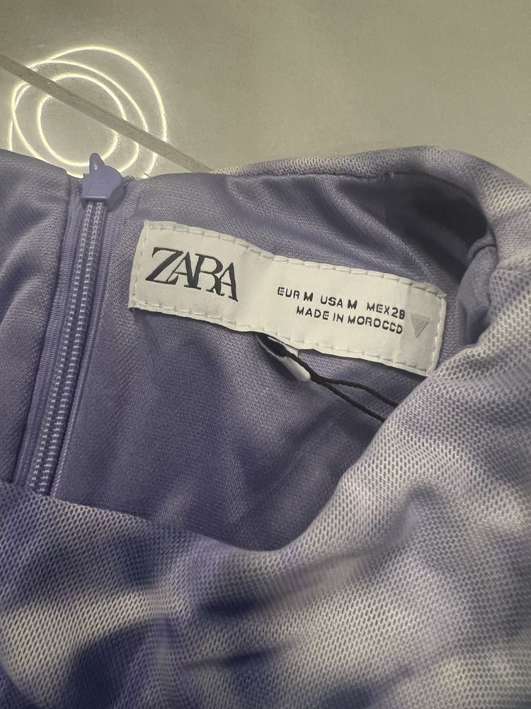 Платье Zara S сарафан сукня міні мини зара
