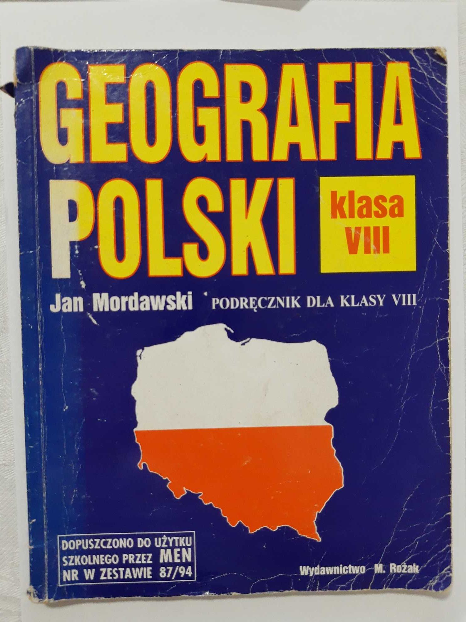 Geografia Polski klasa VIII - Jan Mordawski