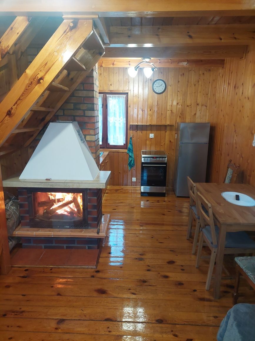 Kaszuby domek nad jeziorem,weekend ,sauna,jacuzzi,wakacje,wędkowanie