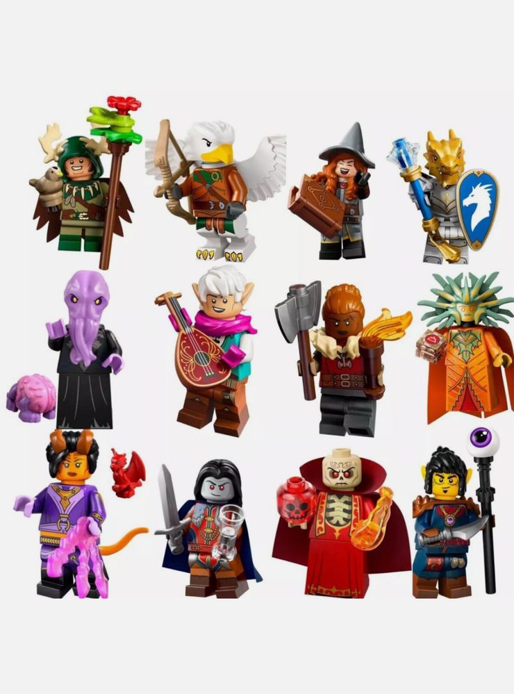 Lego minifigures D&D