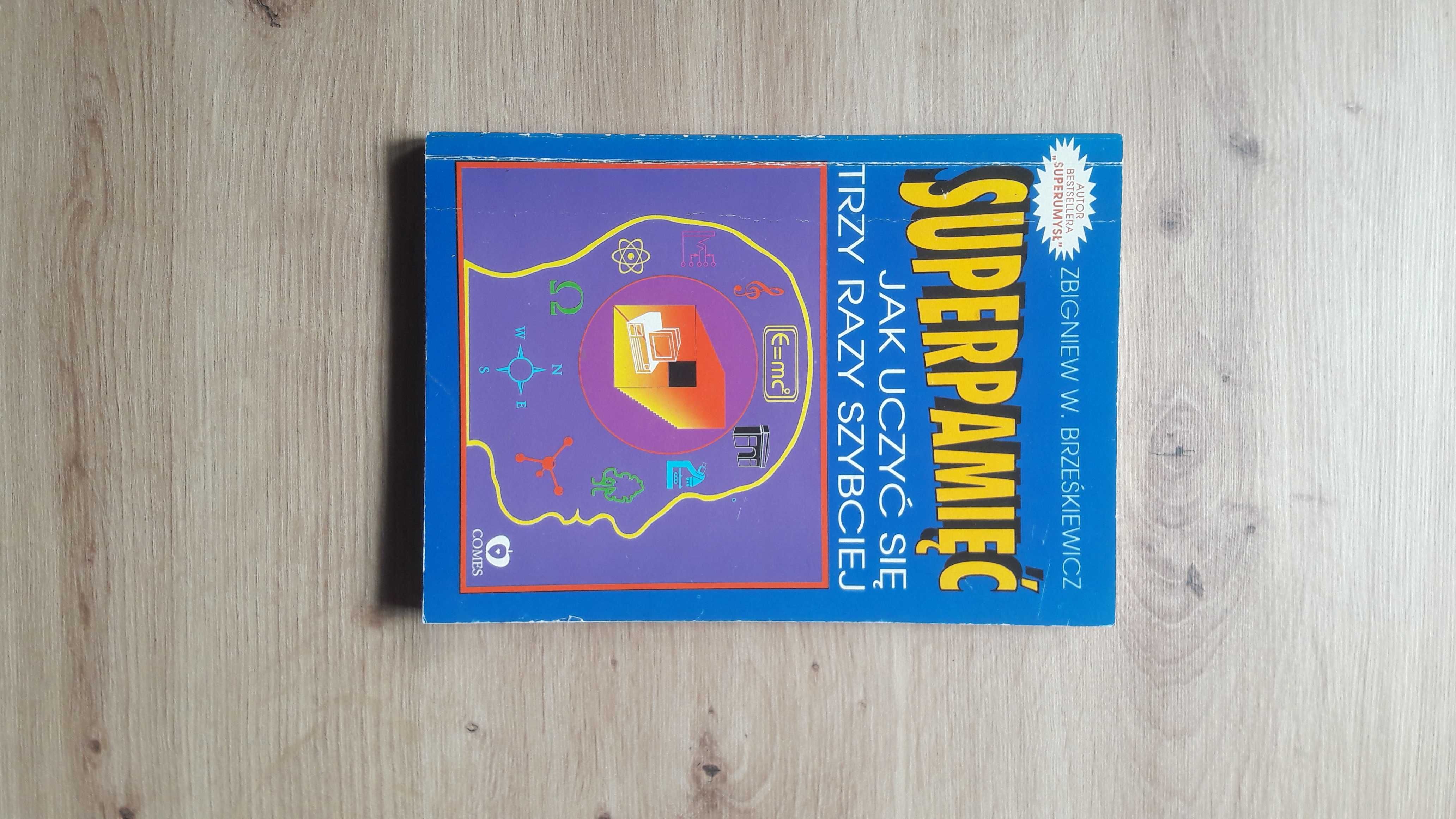 superpamięć  Zbigniew W. Brześkiewicz 160 stron wydanie z 1996 r