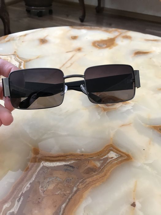 Окуляри квадратні очки квадратние темні чорно темо коричневі