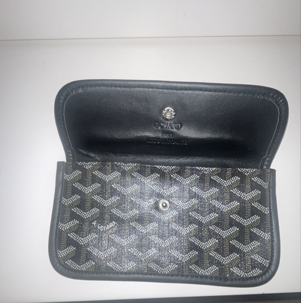 Carteira goyard preta
