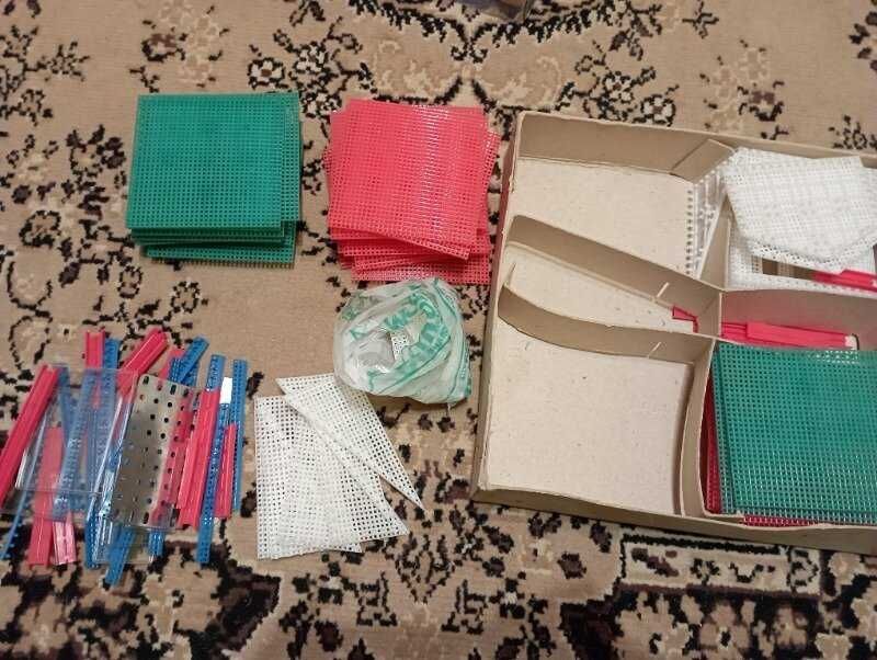 Разборный дом домик строительный конструктор Ленинград игрушка СССР