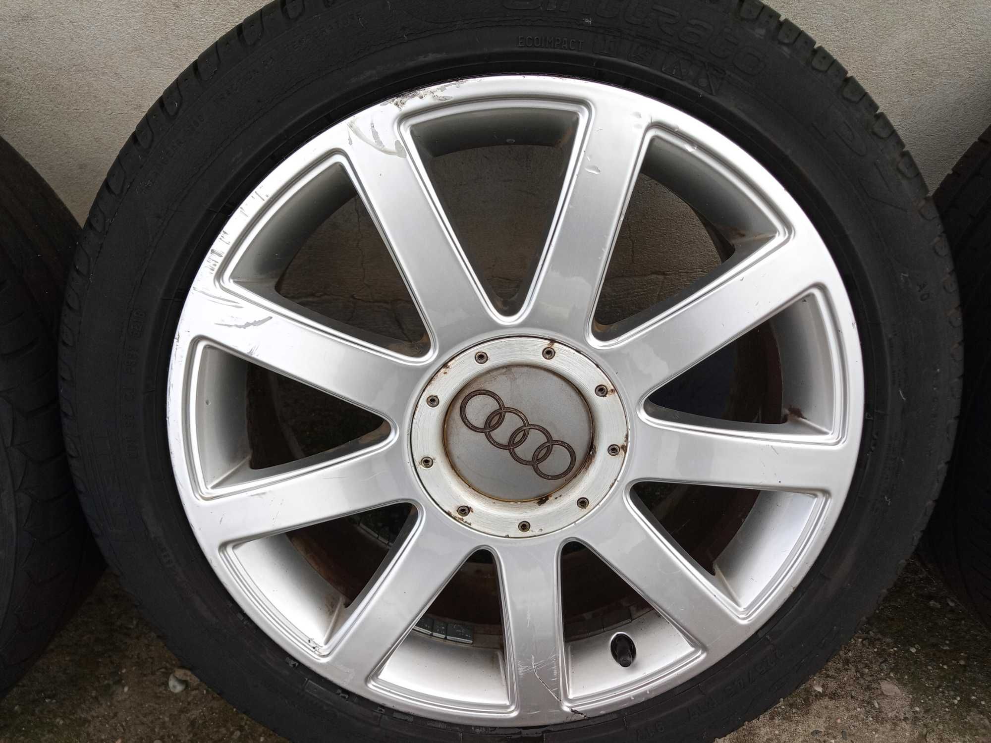 Audi a3 golf IV sea 17" 5x100 koła kola alumy s-line opony lato letnie