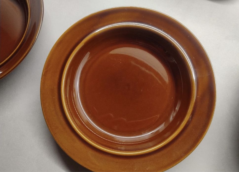 Takerze głębokie z porcelitu Pruszków