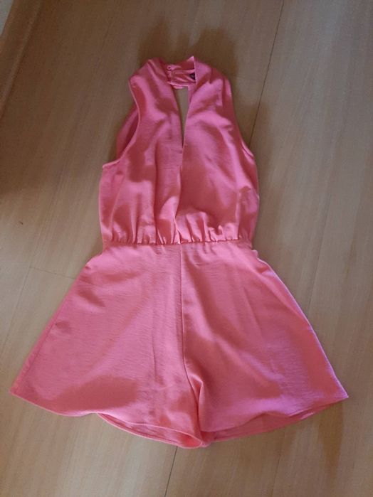 Macacão salmão da Zara , tamanho xs